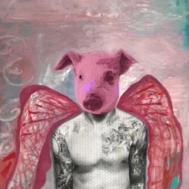 Me too, la redenzione. Mix media on canvas